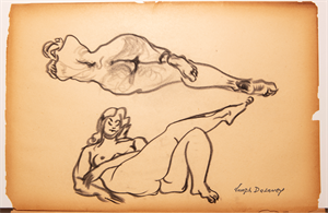 Image of Two female nudes