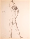 Image of Standing female figure nude 